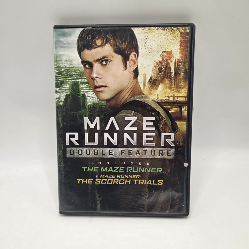 20th Century Fox Maze Runner Double Feature DVD Scorch Trials Sci-Fi Action Set